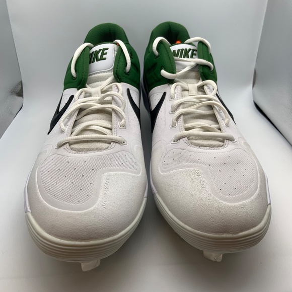 Nike Air Zoom Dragon Low Men\'s Metal Baseball Cleats White/Green Size 15 main image 13